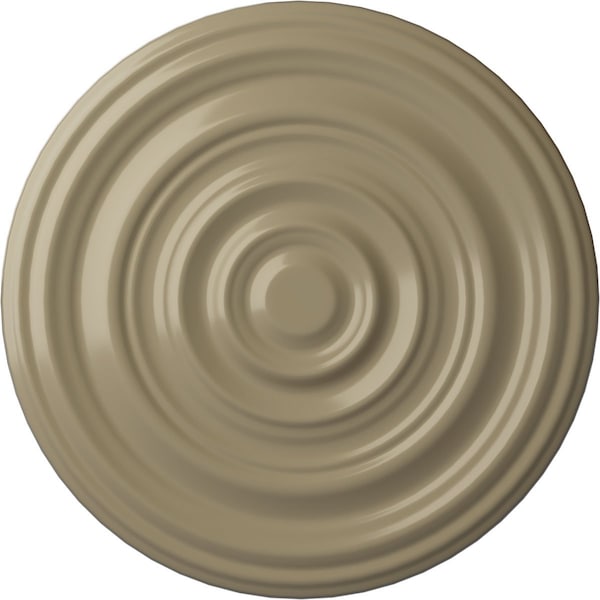 Ekena Millwork Carton Smooth Ceiling Medallion (Fits Canopies up to 9 1/8"), 29 1/8"OD x 1 1/2"P, Gobi Desert CM29CAGDF - main